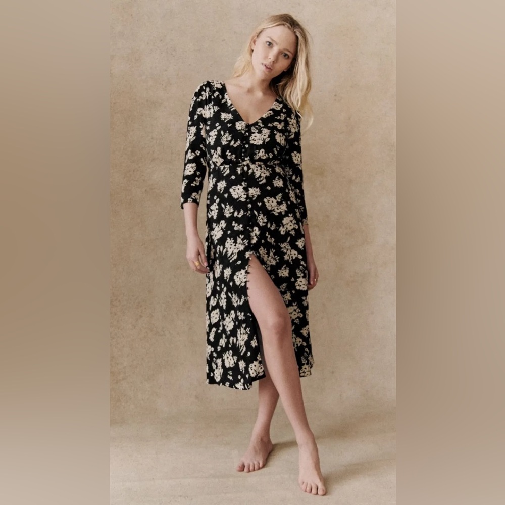 Sézane Estella Dress Size 34 or 2 Like New